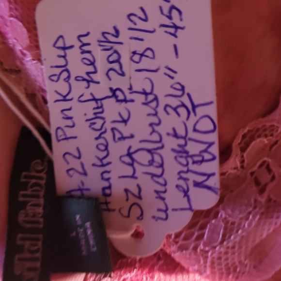 Wild Fable Pink High Low Dress - Picture 2 of 3